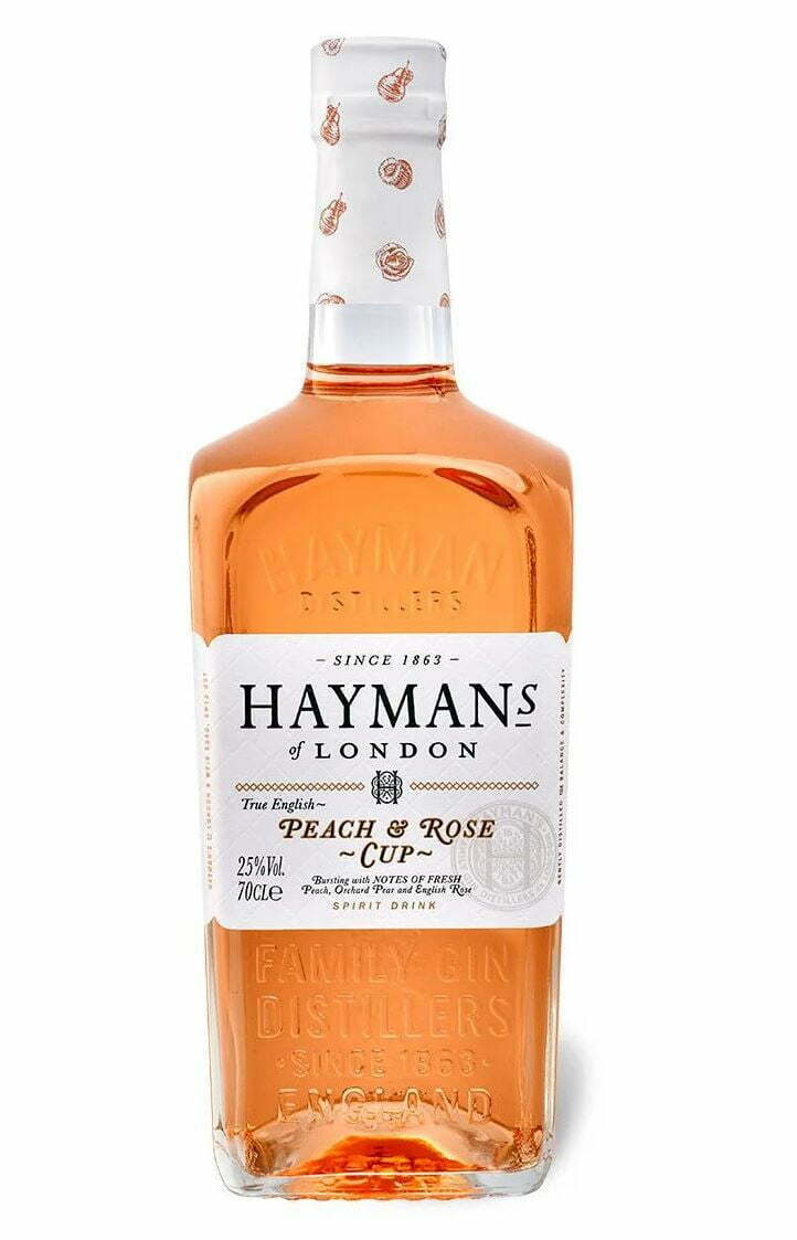 Peach Rose Hayman\'s 700ml & (1x70cl) Gin