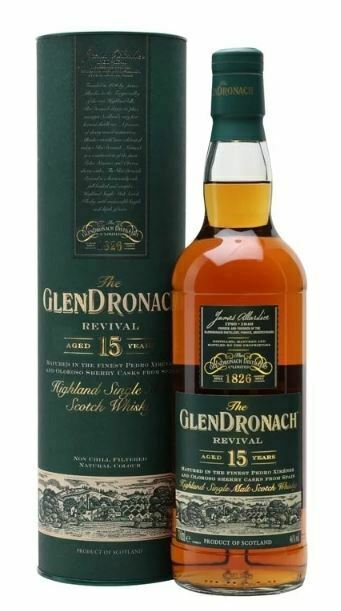 GlenDronach 15 Year Old Single Malt whisky (1x70cl) (Pick up at Sheung Wan Store only before Feb 20)