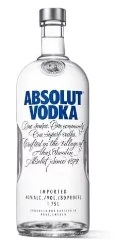 Absolut Vodka (1x100cl) (Pick up at Sheung Wan Store only before Feb 20)