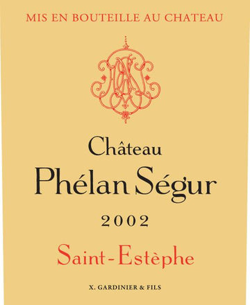 Chateau Phelan Segur 2002 (1x75cl)