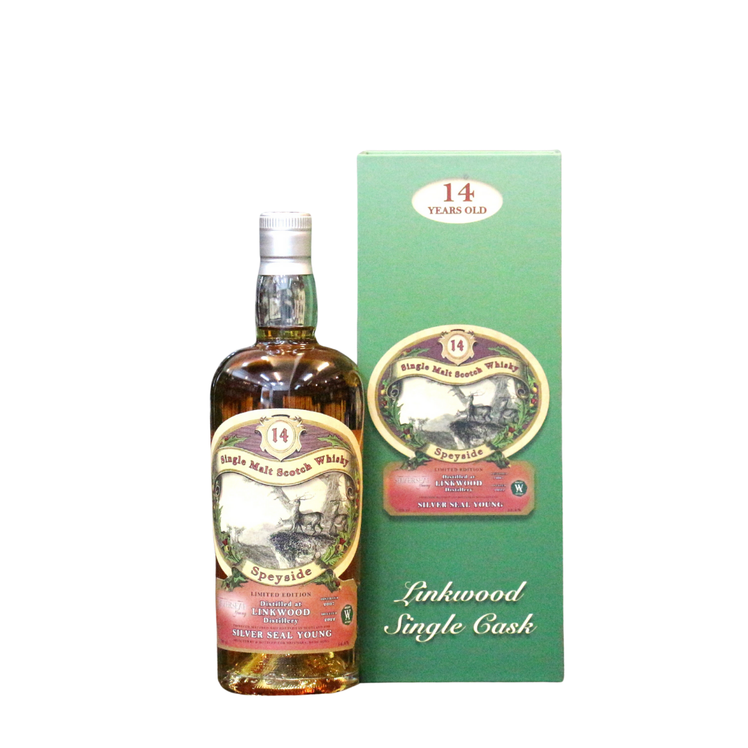 Silver Seal Linkwood 14 Years Old Single Cask Single Malt Scotch Whisky (1x70cl)