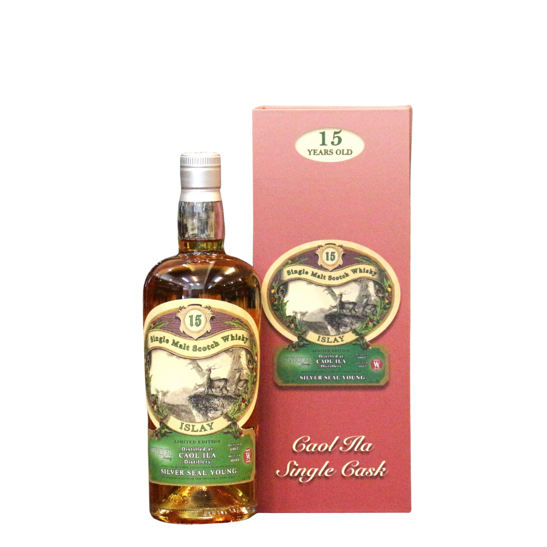 Silver Seal Caol Ila 15 Years Old Single Cask Single Malt Scotch Whisky (1x70cl)