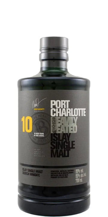 Bruichladdich Port Charlotte 10 Year Old (1x70cl) (Pick up at Sheung Wan Store only before Feb 20)