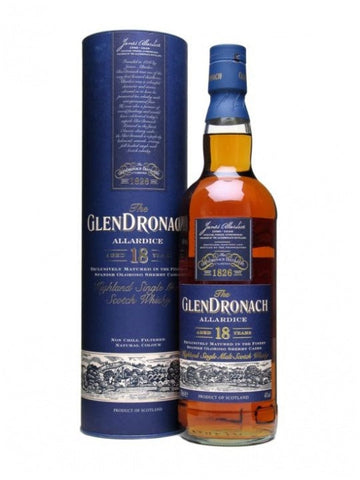 GlenDronach 18 Years Old Single Malt Whisky (1x70cl) (Pick up at Sheung Wan Store only before Feb 20)