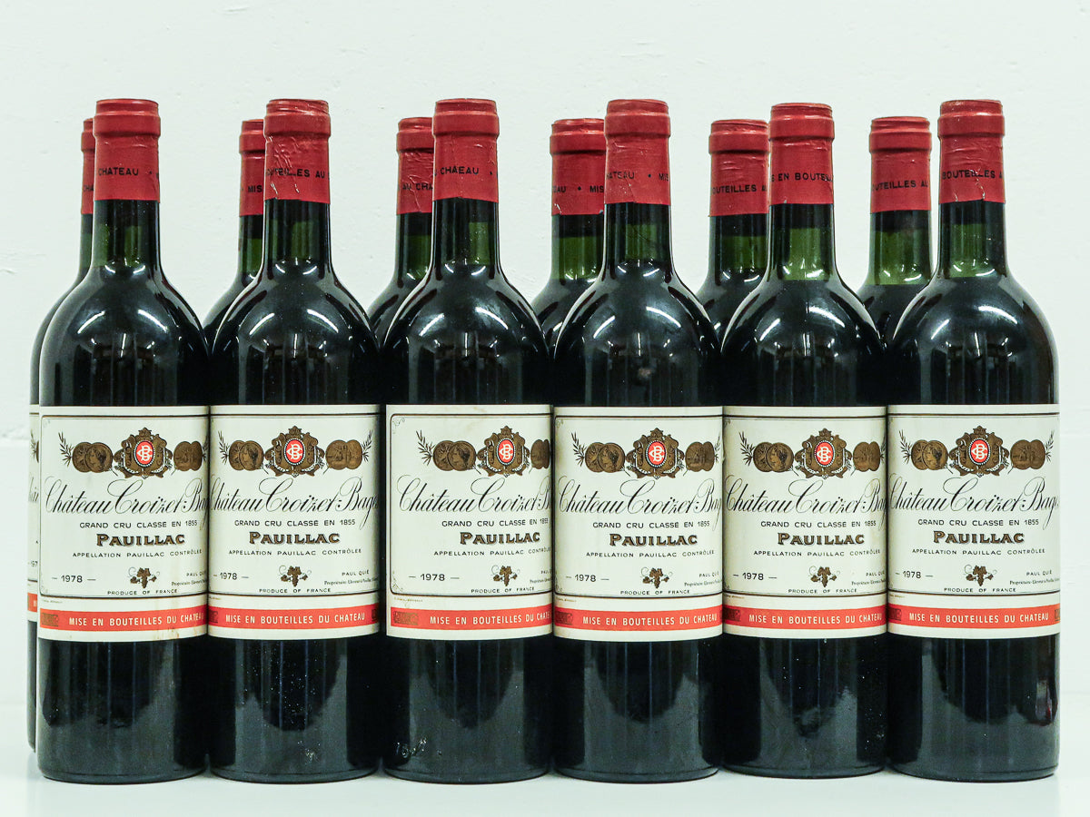 Chateau Croizet Bages 1978, Pauillac (1x75cl)