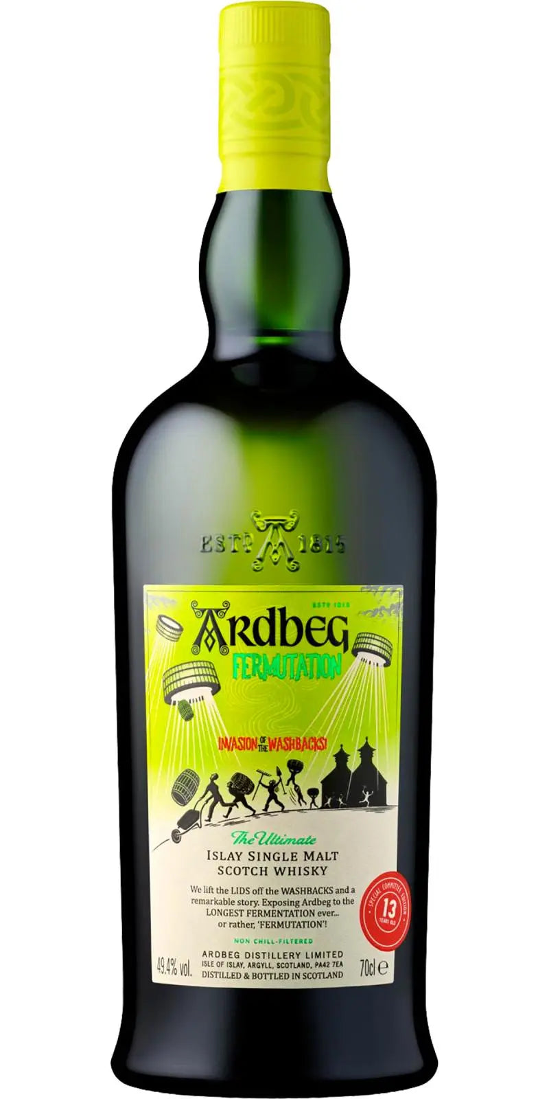 Ardbeg Fermutation Committee Release 13 Years Old Single Malt Whisky (1x70cl) (Pick up at Sheung Wan Store only before Feb 20)