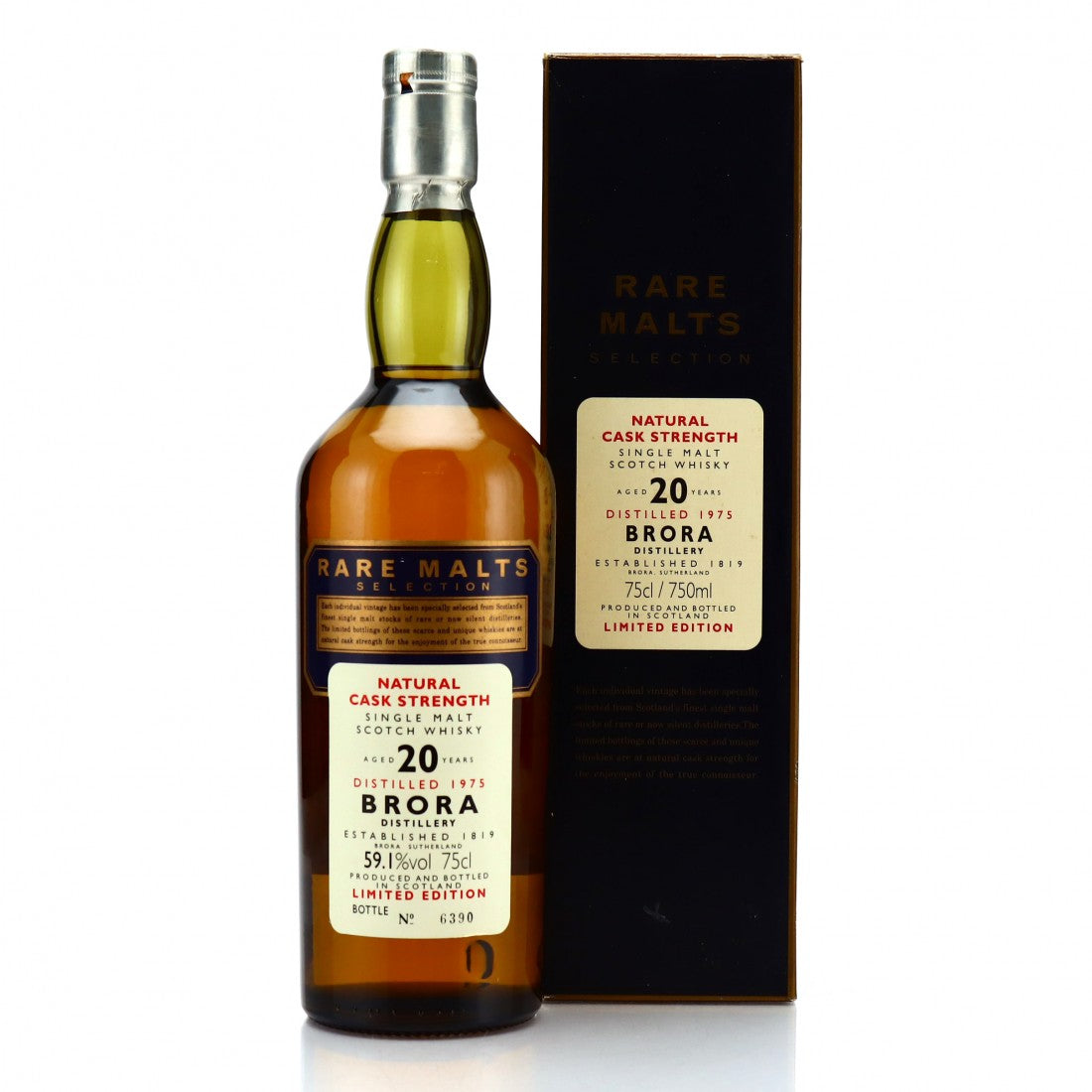 Brora 20 years old 1975 Rare Malts (1x70cl)