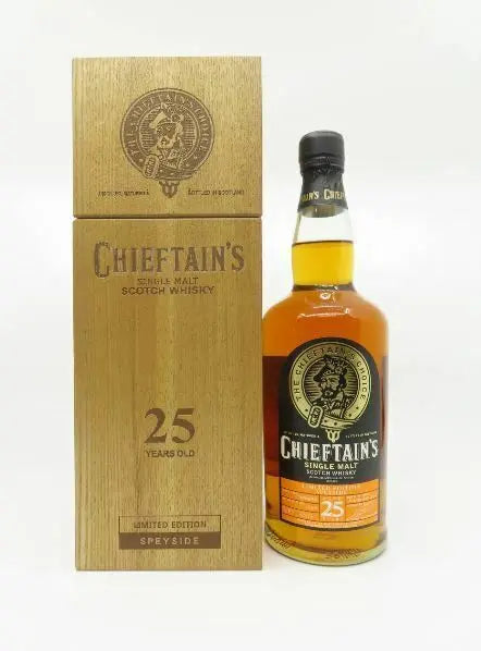 Chieftain's Single Malt Scotch Whisky 25 Years Old (1x70cl) (Pick up at Sheung Wan Store only before Feb 20)