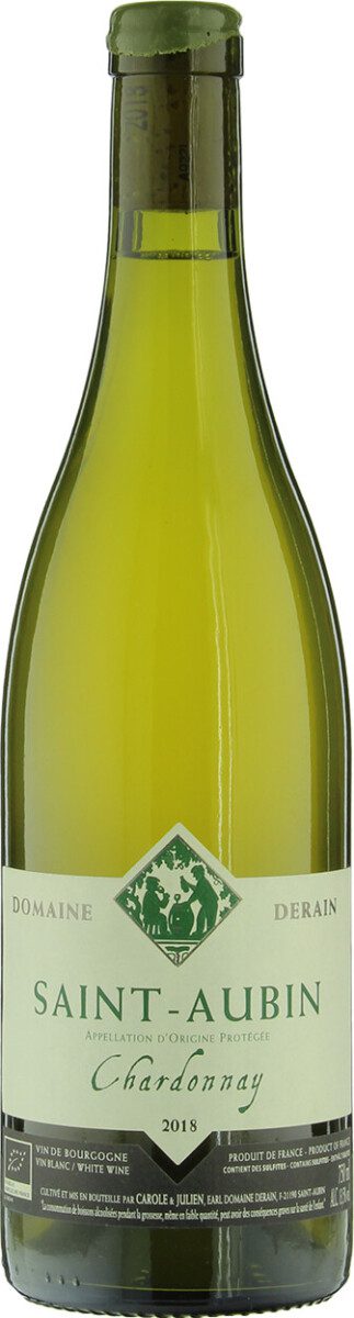 DERAIN, Saint Aubin Blanc 2018 (1x75cl) (Pick up at Sheung Wan Store only before Feb 20)