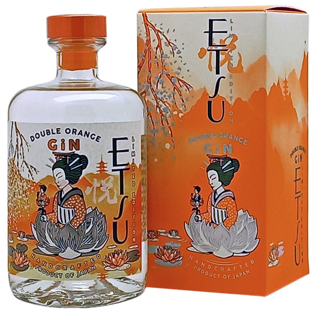 ETSU Double Orange Handcrafted Gin (Hokkaido) (1x70cl) (Pick up at Sheung Wan Store only before Feb 20)