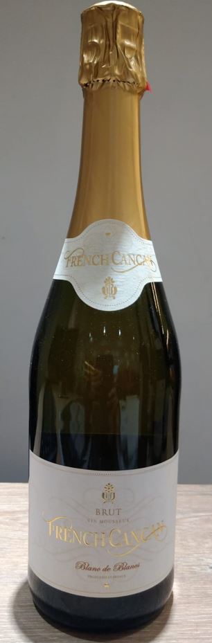 [less/no bubble] French Cancan Blanc de Blancs Brut (1x75cl)