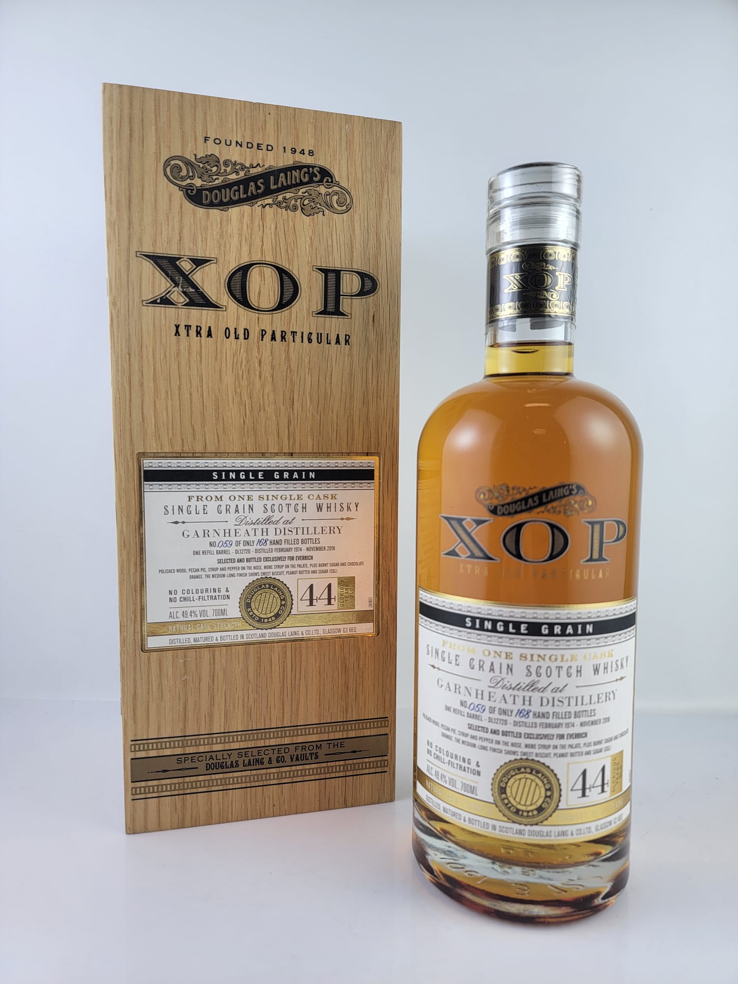 Douglas Laing XOP - Xtra Old Particular Garnheath 44 Year Old Single C