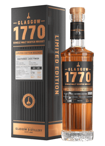 Glasgow 1770 Limited Edition: Sauternes Cask Finish (1x70cl) (Pick up at Sheung Wan Store only before Feb 20)