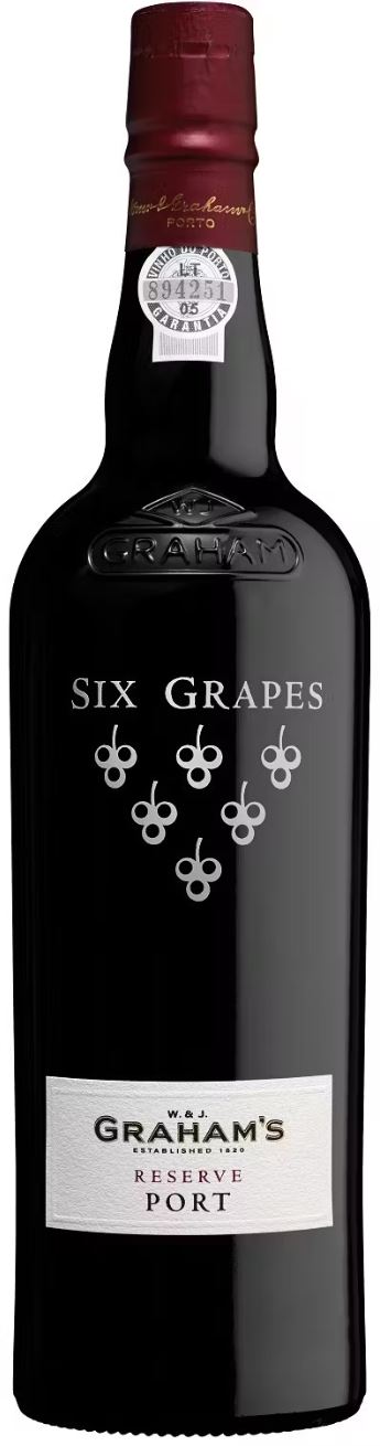 W & J Graham's "Six Grapes" Reserve Port (1x75cl)