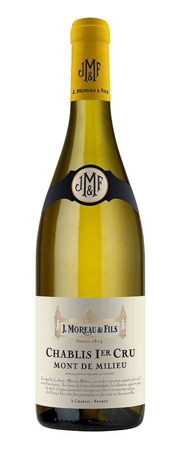 Moreau Chablis 1er Cru Mont De Milieu 2022 (1x75cl)