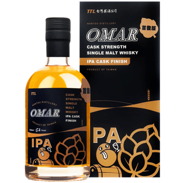 Omar IPA Cask Finish Cask Strength (1x70cl) (Pick up at Sheung Wan Store only before Feb 20)