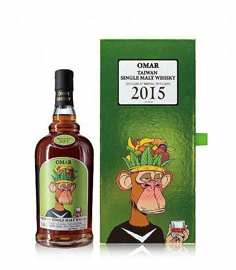 Omar 2015 Virgin Oak Fruity Ape Limited Edition Taiwan Single Malt Whisky (1x70cl) (Pick up at Sheung Wan Store only before Feb 20)