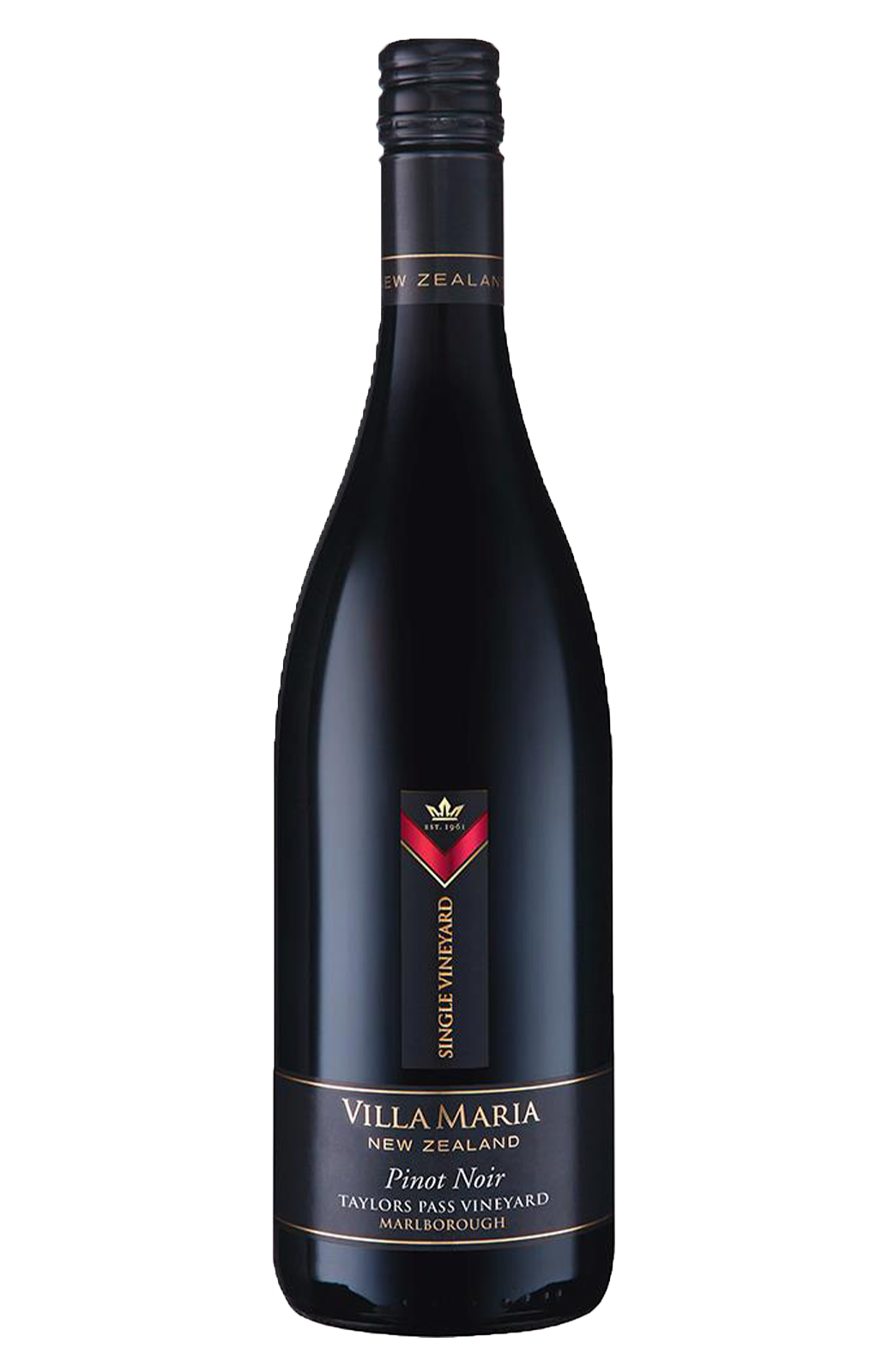 Villa Maria Single Vineyard Taylors Pass Marlborough Pinot Noir 2018 (1x75cl)