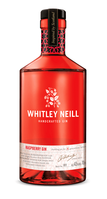 WHITLEY NEILL - Whitley Neill Raspberry Gin (43%) (1x70cl) (Pick up at Sheung Wan Store only before Feb 20)