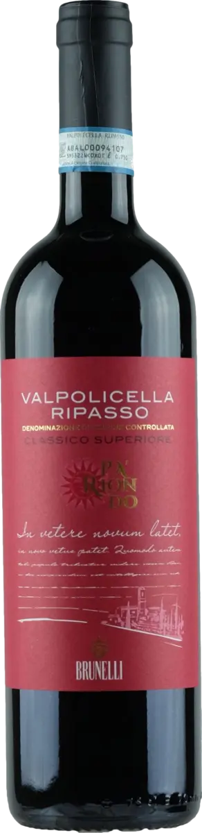 Brunelli Vino Rosso Valpolicella Ripasso DOC Classico 2021 (1x75cl) (Pick up at Sheung Wan Store only before Feb 20)