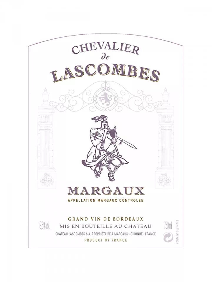 Chevalier de Lascombes 2011 (6x75cl)