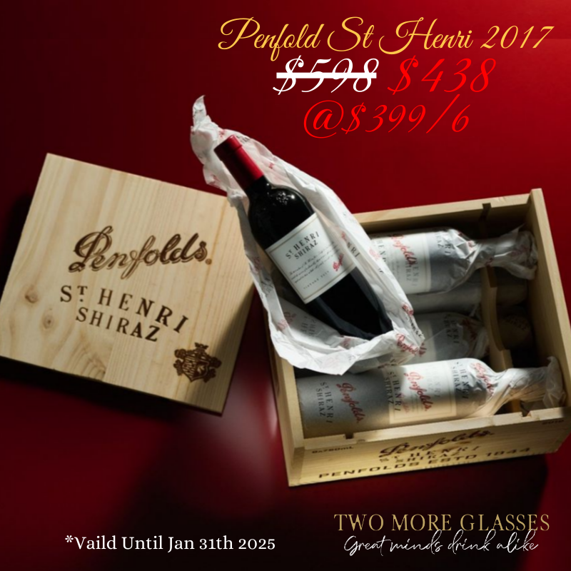 Penfolds St Henri-Cork Closure 2017 (6x75cl)