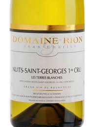 Domaine Jean-Charles Rion Nuits Saint Georges 1er Cru Blanc "Les Terres Blanches" 2020 (1x75cl)