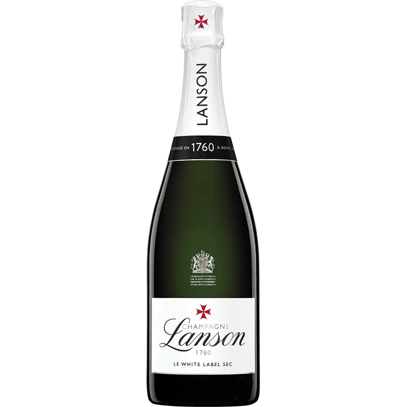 Champagne Lanson White Label Sec NV (1x75cl) (Pick up at Sheung Wan Store only before Feb 20)