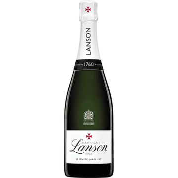 Champagne Lanson White Label Sec NV (1x75cl) (Pick up at Sheung Wan Store only before Feb 20)