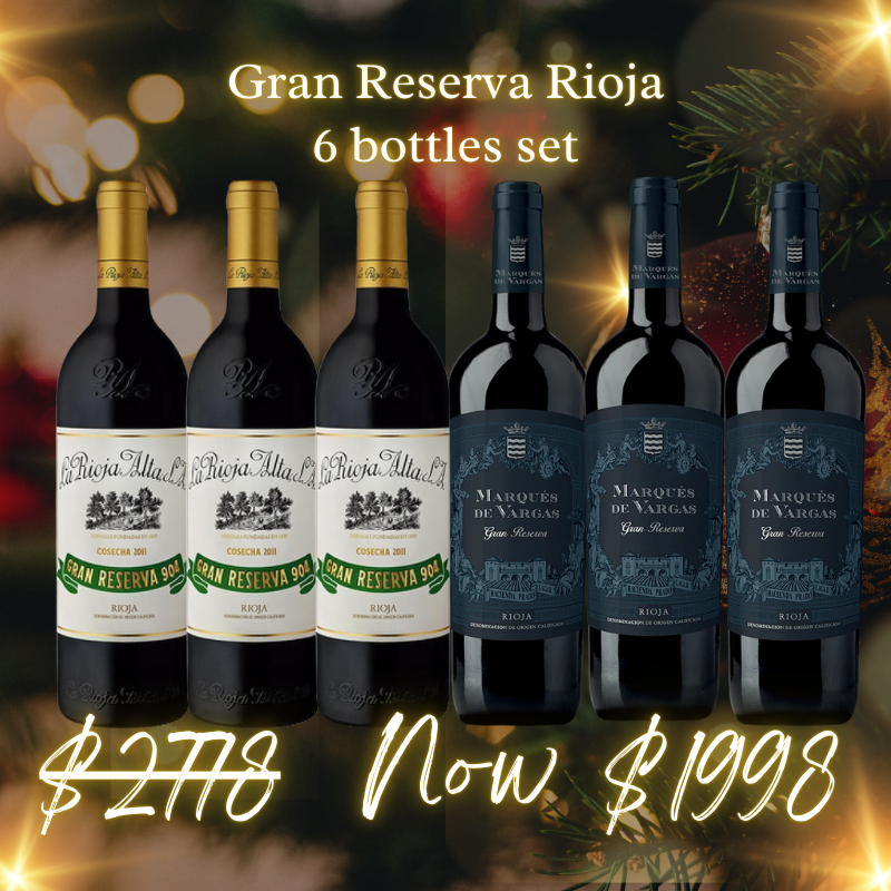 Rioja Grand Reserva bundle set (6x75cl)