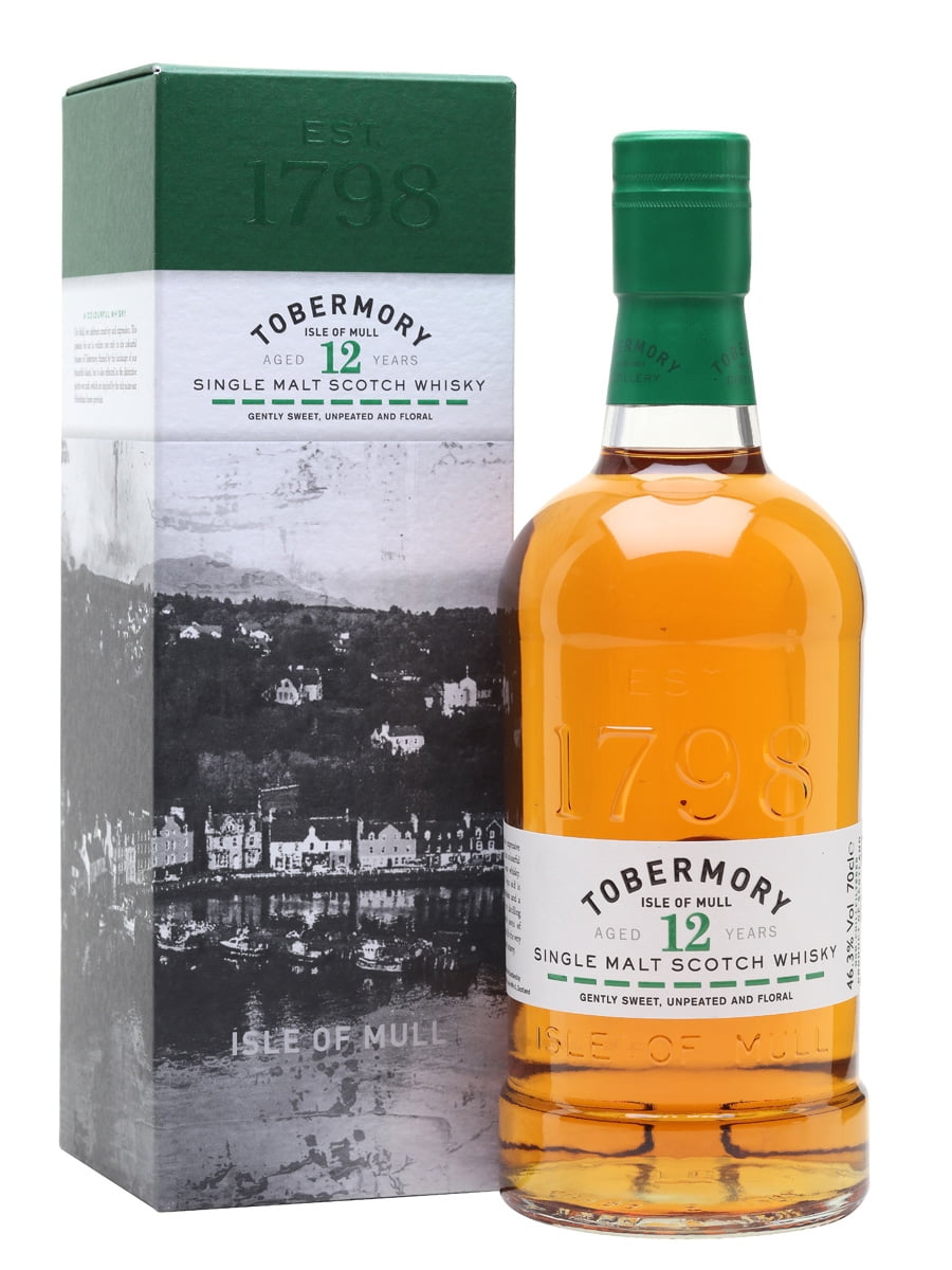 Tobermory 12 Years Single Malt (1x70cl) (Pick up at Sheung Wan Store only before Feb 20)