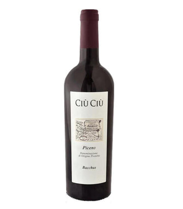 Ciu Ciu Bacchus Piceno Rossi DOP 2021 (6x75cl) - TwoMoreGlasses.com