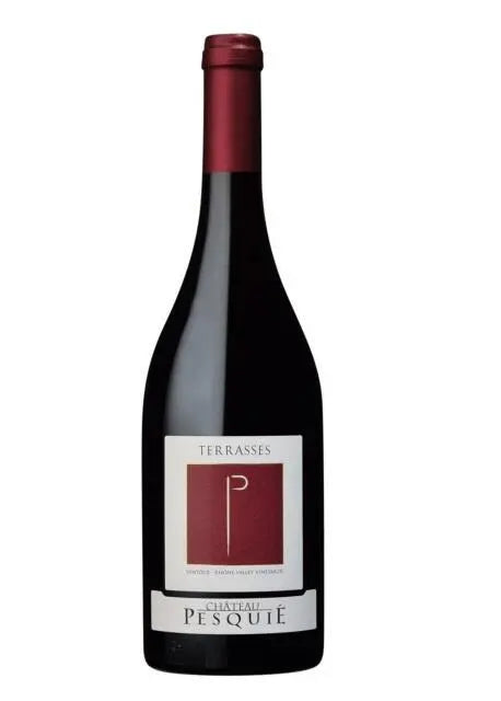 Chateau Pesquie Les Terrasses Cotes du Ventoux Rouge 2020 (6x75cl) - TwoMoreGlasses.com