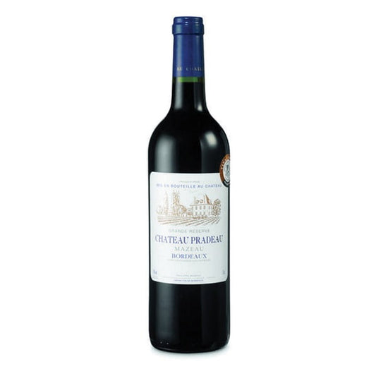 Petit Chateau Chateau Pradeau Mazeau 2018 Bordeaux (1x75cl) - TwoMoreGlasses.com