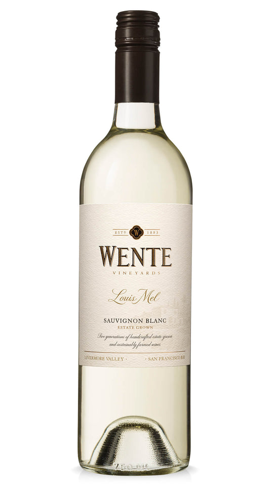 Wente Louis Mel Sauvignon Blanc 2019 (1x75cl) - TwoMoreGlasses.com