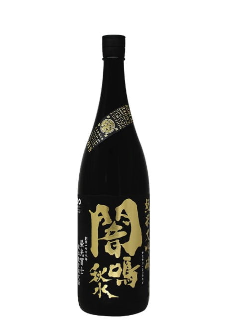 Eiko Fuji Junmai Daiginjo Unfiltered Nama Genshu Yaminari Shusui 栄光富士 純米大吟醸無濾過 生原酒闇鳴秋水 (1x72cl) - TwoMoreGlasses.com