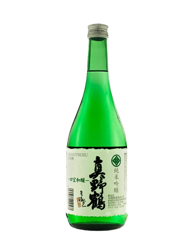 Manotsuru Junmai Ginjo ??? ???? (1x30cl) - TwoMoreGlasses.com