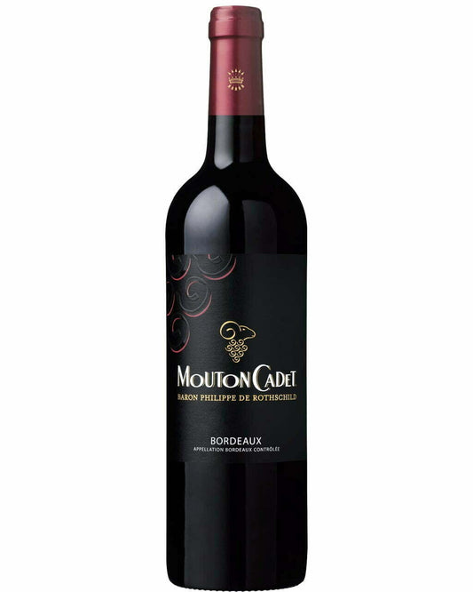 Mouton Cadet Bordeaux Rouge 2019 (1x75cl) - TwoMoreGlasses.com