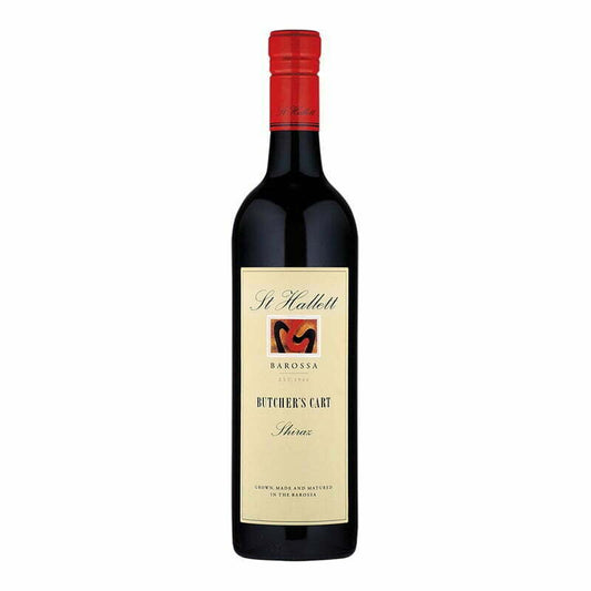 St Hallett Butcher's Cart Shiraz 2019 (1x75cl) - TwoMoreGlasses.com