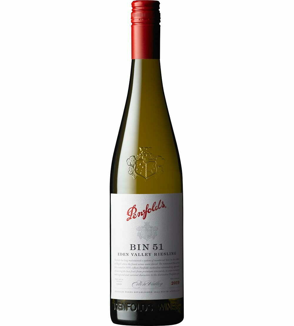 Penfolds Bin 51 Eden Valley Riesling 2020 (1x75cl) - TwoMoreGlasses.com