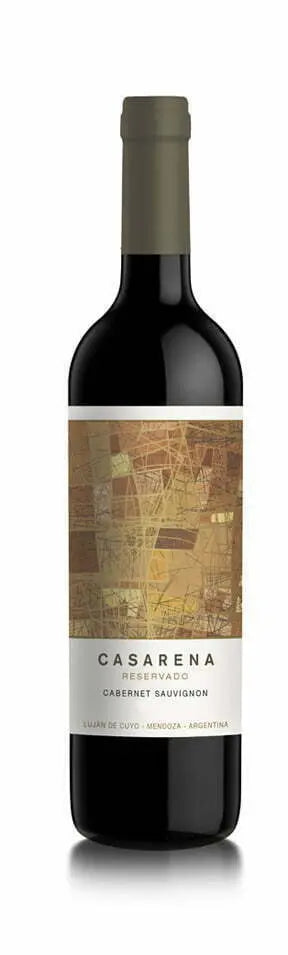 Casarena Reserve Cabernet Sauvignon 2019 (1x75cl) - TwoMoreGlasses.com