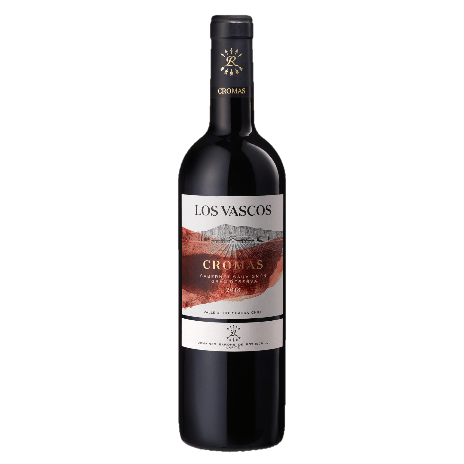 Los Vascos Cromas Gran Reserva 2018 (1x75cl) - TwoMoreGlasses.com