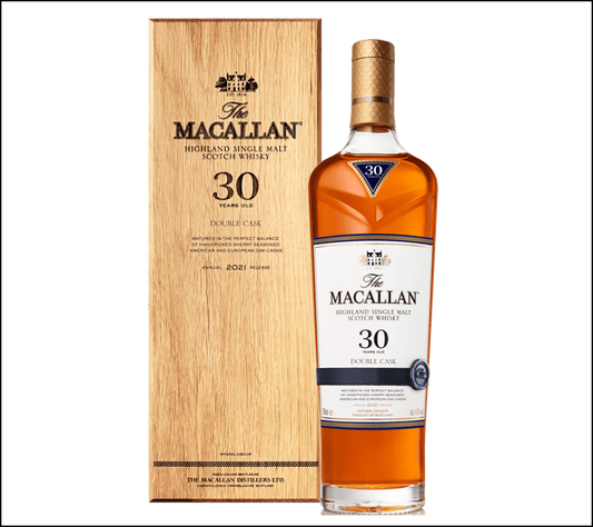 Macallan Double Cask 30 Years Old 2022 Release (1x70cl) - TwoMoreGlasses.com