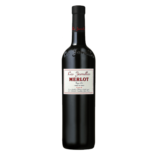 Les Jamelles Merlot 2018 (1x150cl) - TwoMoreGlasses.com