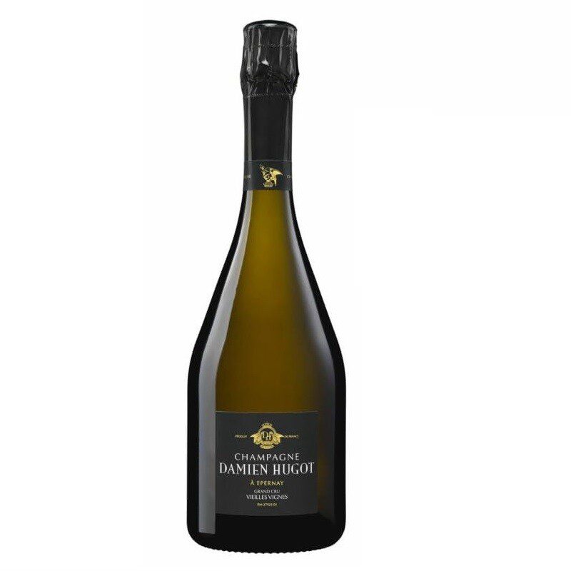 DAMIEN HUGOT, Extra Brut Vieilles Vignes Blanc de Blancs 2015 (1x75cl) - TwoMoreGlasses.com