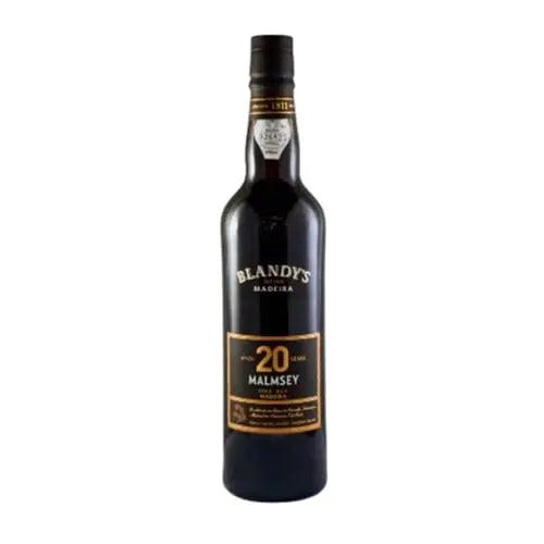 Blandys Madeira Malmsey 20 Years Old Madeira (1x50cl) - TwoMoreGlasses.com