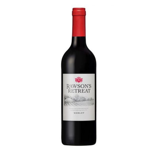 Rawson's Retreat Merlot 2019 (1x75cl) - TwoMoreGlasses.com