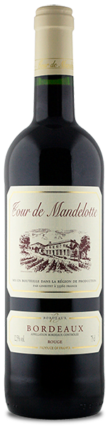 Cour de Mandelotte 2019 Bordeaux (1x75cl) - TwoMoreGlasses.com