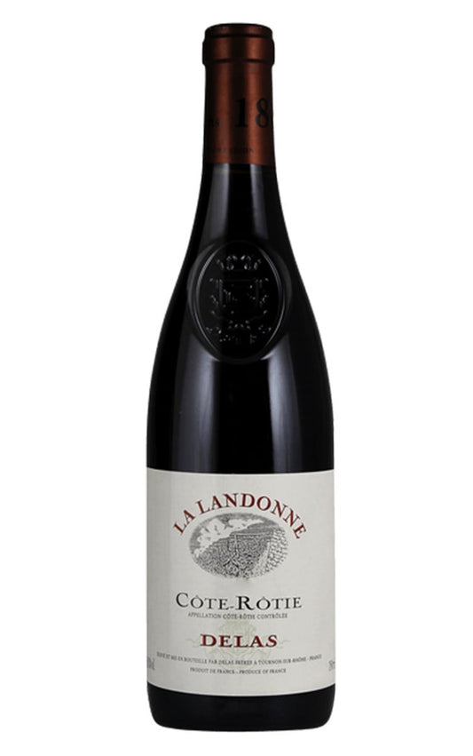 Delas Freres Cote Rotie La Landonne 2017 (1x75cl) - TwoMoreGlasses.com