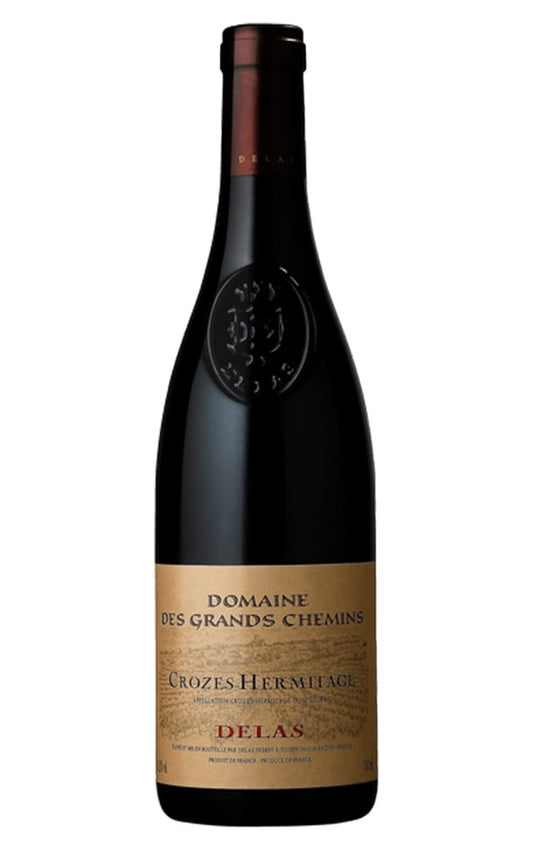 Delas Freres Crozes Hermitage Domaine des Grands Chemins 2017 (1x75cl) - TwoMoreGlasses.com